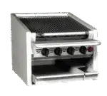 Magikitch'n Magikitch'n CM-RMB-636CR 36.00" Gas Countertop Standard Duty Radiant Charbroiler with Manual Control - 105,000 BTU
