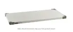 Metro Metro 2124NFS Super Erecta® 18 Gauge Stainless Steel Solid Shelf - 24"W x 21"D