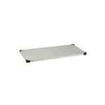 Metro Metro 2448FS Super Erecta® NSF 800 lb. Capacity 18 Gauge Stainless Steel Solid Shelf - 48"W x 24"D