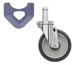 Metro 5MPXGSA Stainless Steel Cart-Washable Stem Caster