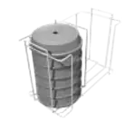 Metro MBQ-C2-17 Covered Plate Carrier