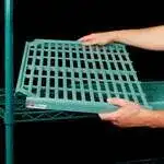 Metro Metro PR2142NK3 Super Erecta Pro™ NSF Frame with Removable Green Polymer Shelf Mat - 42"W x 21"D