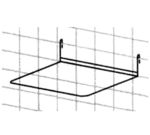 Metro STP3BR SmartWall G3 Insert Pan Holder