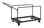 National Public Seating DYMU Folding Table Dolly - Vertical Storage - Round & Rectangular Tables