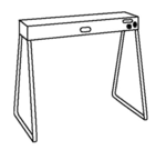 Nemco Food Equipment 66099 Wire Leg Set