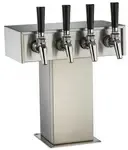 Perlick 3780-4W-304SS Stainless Steel Tee Tower