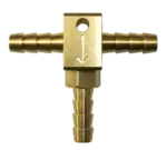 Perlick 67289 Check Valve Tee - 3/8" x 3/8" x 3/8"