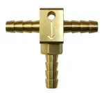 Perlick 67290 Check Valve Tee - 1/4" x 1/4" x 3/8"