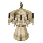 Perlick Perlick Corporation 4005D3BTF Gambrinus Draft Beer Tower, Countertop, Glycol-Cooled - 12-3/4" Diameter x 19-3/8"H