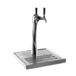 Perlick Perlick Corporation 4041-3B Lucky Draft Beer Tower, Countertop, Glycol-Cooled - 16-1/16"H