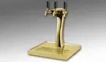 Perlick Perlick Corporation 4043GD-3B Panther Draft Beer Tower, Countertop, Glycol-Cooled - 15-3/4"H