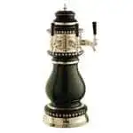 Perlick Perlick Corporation 4054GR3B Torino Draft Beer Tower, Countertop, Glycol-Cooled - 9-7/8" Diameter x 26-7/8"H