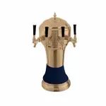 Perlick Perlick Corporation 4056BL5B Roma Draft Beer Tower, Countertop, Glycol-Cooled - 8-1/8" Diameter x 20-1/2"H