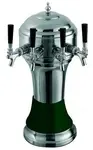 Perlick Perlick Corporation 4056GR3BPC Roma Draft Beer Tower, Countertop, Glycol-Cooled - 8-1/8" Diameter x 20-1/2"H
