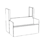 Perlick Corporation 7055D8 Underbar Dispensing Head Drainer