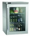 Perlick Perlick Corporation BBR24 Silver 1 Solid Door Refrigerated Back Bar Storage Cabinet, 120 Volts
