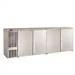 Perlick Perlick Corporation DDS108 2 Taps 1/2 Barrel Draft Beer Cooler - Stainless Steel, 5 Kegs Capacity, 120 Volts