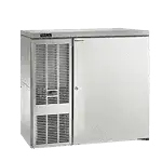 Perlick Perlick Corporation DDS36 1 Tap 1/2 Barrel Draft Beer Cooler - Stainless Steel, 2 Kegs Capacity, 120 Volts