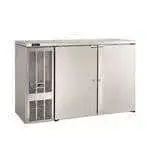 Perlick Perlick Corporation DDS60 1 Tap 1/2 Barrel Draft Beer Cooler - Stainless Steel, 5 Kegs Capacity, 120 Volts