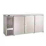 Perlick Perlick Corporation DDS84 1 Tap 1/2 Barrel Draft Beer Cooler - Stainless Steel, 4 Kegs Capacity, 120 Volts
