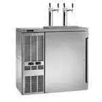 Perlick Perlick Corporation DZS36 Silver 2 Solid Door Refrigerated Back Bar Storage Cabinet, 120 Volts