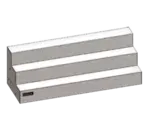 Perlick Corporation LMD3-48L Lighted Liquor Bottle Display, Countertop, 3-Tier with White LED Lighting, - 48"W x 12"D x 12.25"H