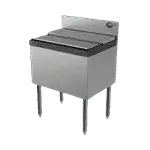 Perlick Perlick Corporation TS48IC10 TS Series Ice Chest, Stainless Steel with 115 lbs. Ice Capacity 10-Circuit Cold Plate - 48"W x 18.56"D