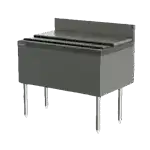 Perlick Perlick Corporation TSF30IC10 TSF Series Ice Chest, Stainless Steel with 85 lbs. Ice Capacity 10-Circuit Cold Plate - 30"W x 24"D