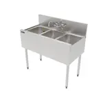 Perlick Perlick
TS36M3
Underbar Sink Unit,
Compartment,
,
with and /
- 360"W x 18.56"D