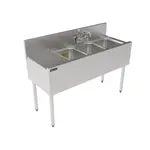 Perlick Perlick
TS48M3-DBR
Underbar Sink Unit,
Compartment,
,
with and /
- 480"W x 18.56"D