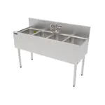 Perlick Perlick
TS48M4
Underbar Sink Unit,
Compartment,
,
with and /
- 480"W x 18.56"D