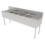 Perlick Perlick
TS72M4-DB
Underbar Sink Unit,
Compartment,
,
with and /
- 720"W x 18.56"D