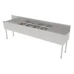 Perlick Perlick
TS96M4-DB
Underbar Sink Unit,
Compartment,
,
with and /
- 960"W x 18.56"D