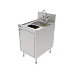 Perlick Perlick TSF18DS-TR TSF Series Underbar Storage Cabinet Sink Unit