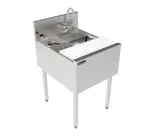 Perlick Perlick
TSF20PS-SBRT
Underbar Sink Unit,
Compartment,
,
with and /
- 200"W x 240"D