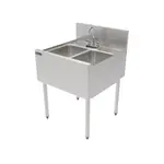 Perlick Perlick
TSF24M2
Underbar Sink Unit,
Compartment,
,
with and /
- 240"W x 240"D