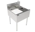 Perlick Perlick
TSF24PS-SBRT
Underbar Sink Unit,
Compartment,
,
with and /
- 240"W x 240"D