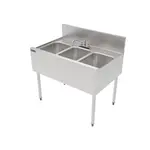 Perlick Perlick
TSF36M3
Underbar Sink Unit,
Compartment,
,
with and /
- 360"W x 240"D