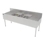 Perlick Perlick
TSF72M3-DB
Underbar Sink Unit,
Compartment,
,
with and /
- 720"W x 240"D