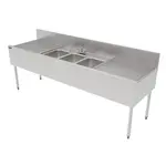 Perlick Perlick
TSF84M3-DB
Underbar Sink Unit,
Compartment,
,
with and /
- 840"W x 240"D