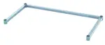 Quantum Food Service 2460FGY NSF 60.00"W x 24.00"D 3-Sided Shelving Frame