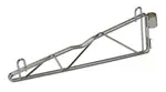 Quantum Food Service CB14S Cantilever Single Shelf Post Wall Mount