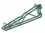 Quantum Food Service DCB18P Cantilever Multiple Shelf Post Wall Mount