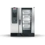Rational Rational ICC 10-HALF E 480V 3 PH (LM200DE) Half Size Electric Combi Oven with Dials / Buttons Controls -