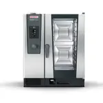 Rational Rational ICC 10-HALF NG 120V 1 PH (LM200DG) Half Size Natural Gas Combi Oven with Dials / Buttons Controls -