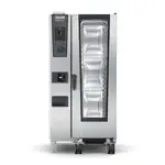 Rational Rational ICC 20-HALF E 208/240V 3 PH (LM200FE) Half Size Electric Combi Oven with Dials / Buttons Controls -