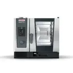 Rational Rational ICC 6-HALF E 208/240V 3 PH (LM200BE) Half Size Electric Combi Oven with Dials / Buttons Controls -
