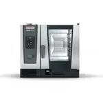 Rational Rational ICC 6-HALF NG 208/240V 1 PH (LM200BG) Half Size Natural Gas Combi Oven with Dials / Buttons Controls -