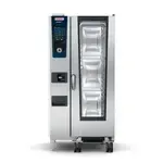 Rational Rational ICP 20-HALF E 480V 3 PH (LM100FE) Half Size Electric Combi Oven with Controls -