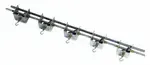 Rotisol USA FI1400-C Complete Vertical Spit System Bar  for FlamBoyant 1400's